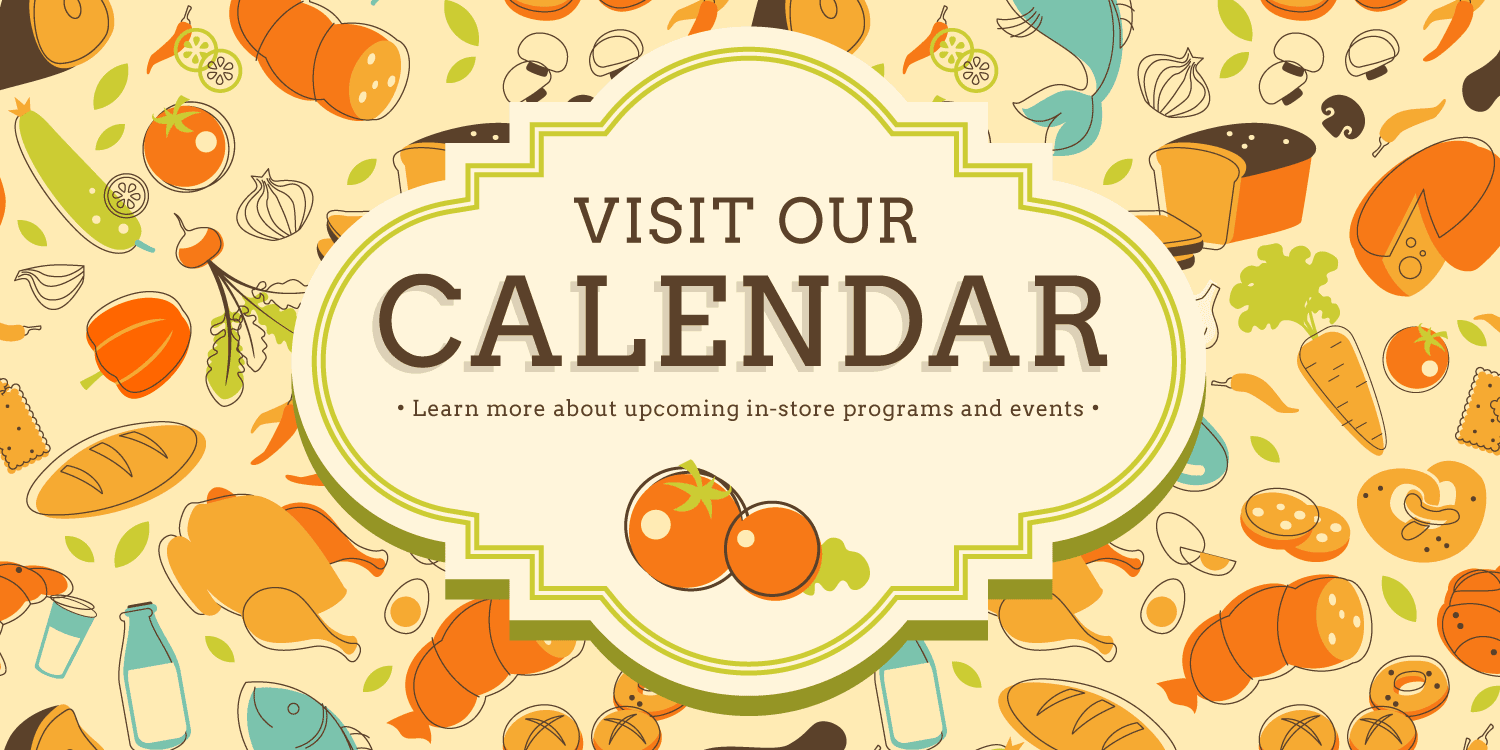 Rutabaga's Etc Natural Food Market Slider 3 - calendar